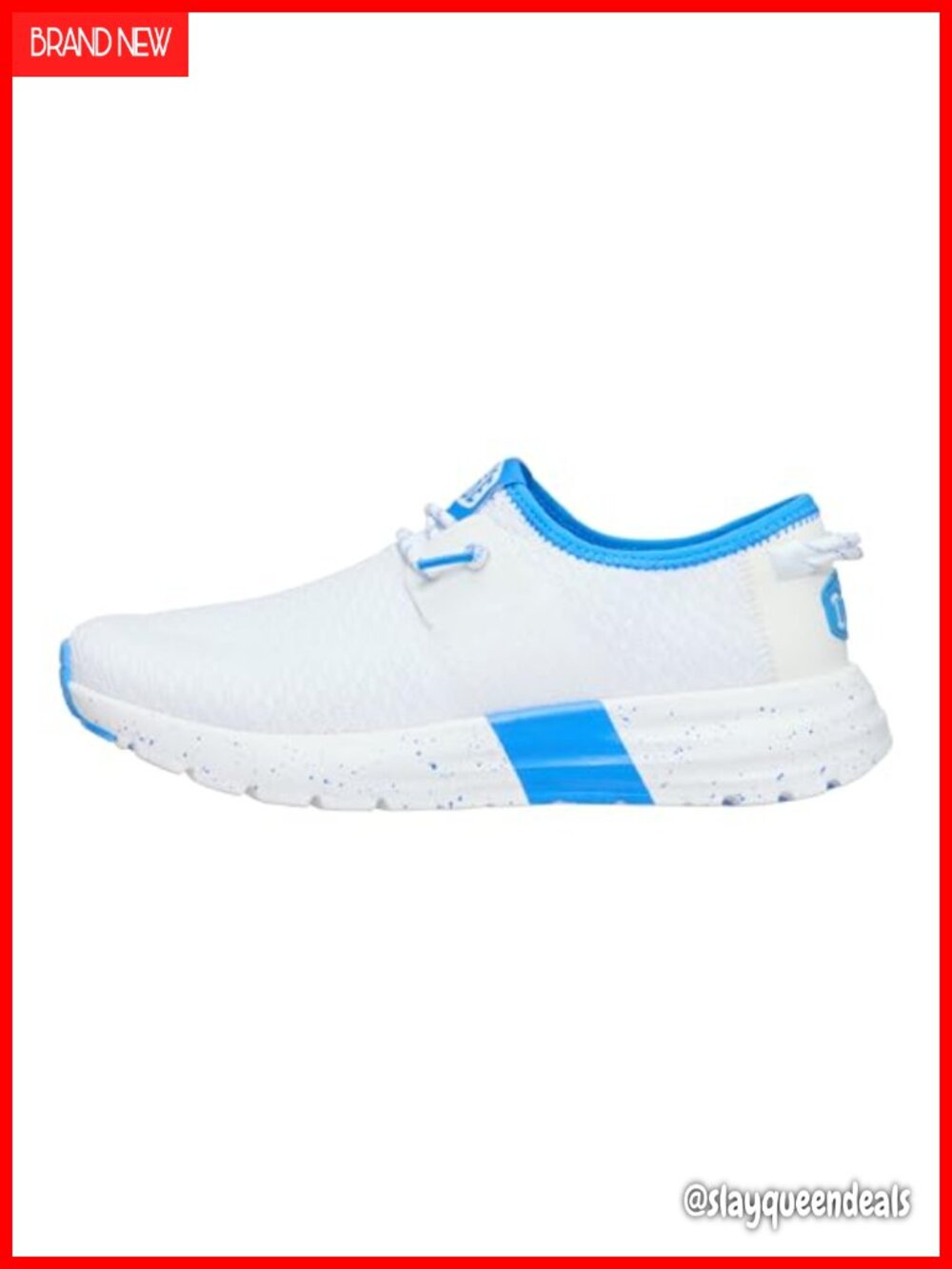 Lightweight Breathable Mesh Slip On Sneakers with Elastic Laces for Casual